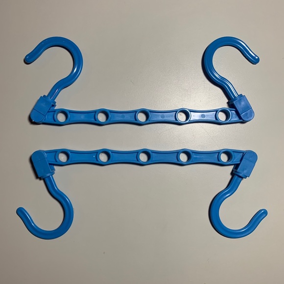 2 Blue Space Saving Hangers - Picture 2 of 6